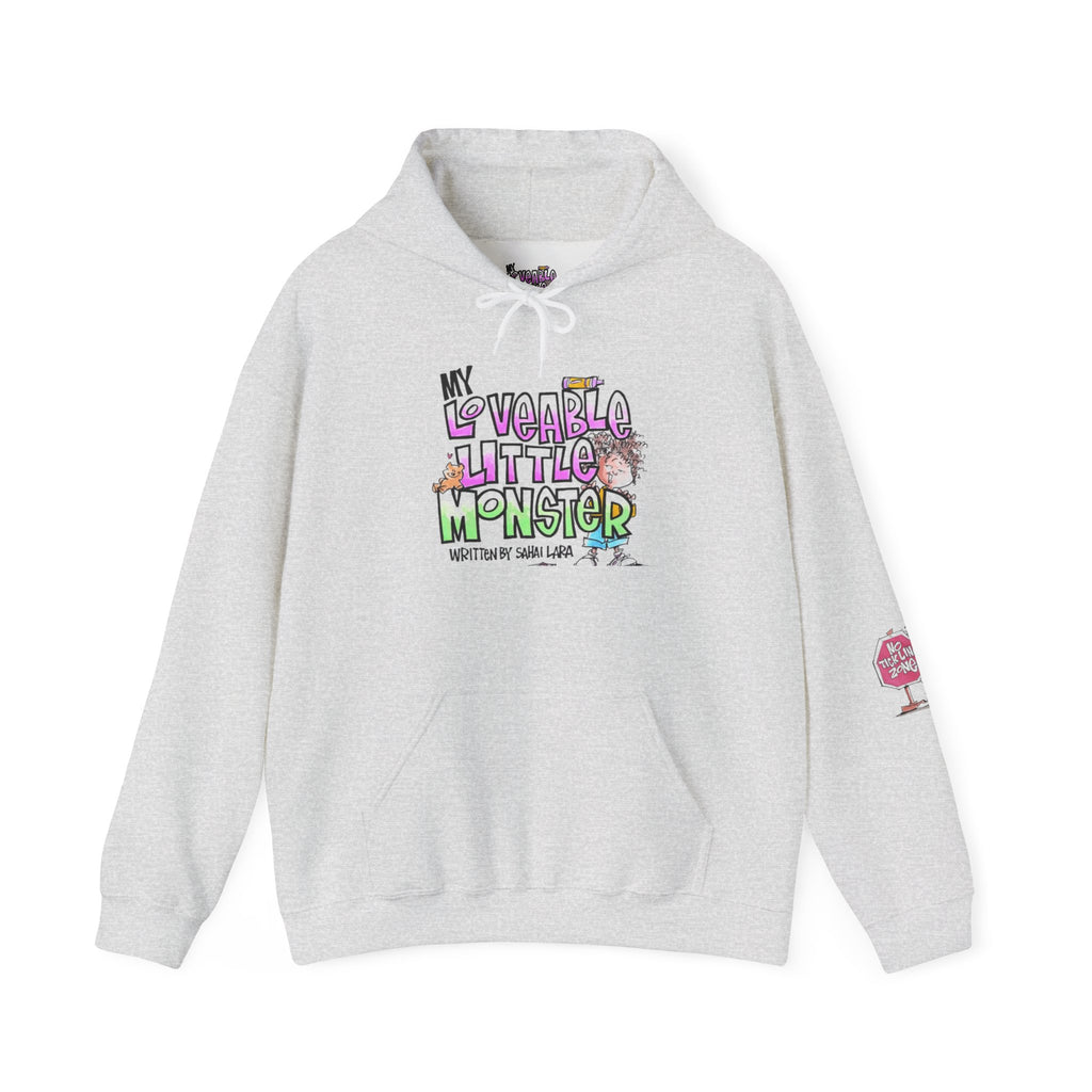 My Loveable Little Monster | Illustrated Kid Character sweatshirt
