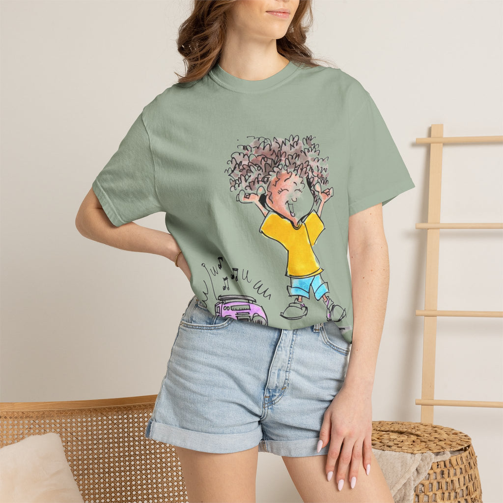 My Loveable Little Monster -No Tickling Zone T-shirt | Boombox Illustration