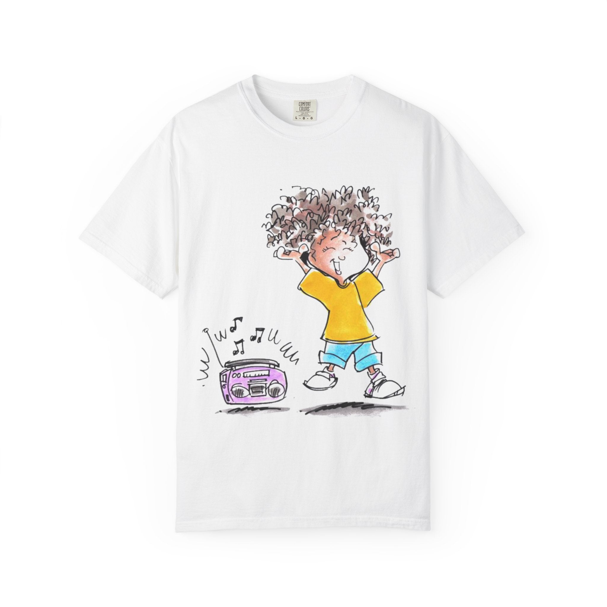 My Loveable Little Monster -No Tickling Zone T-shirt | Boombox Illustration