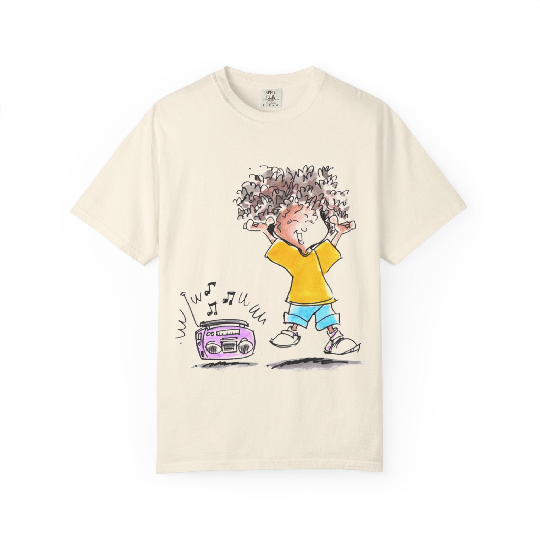 My Loveable Little Monster -No Tickling Zone T-shirt | Boombox Illustration