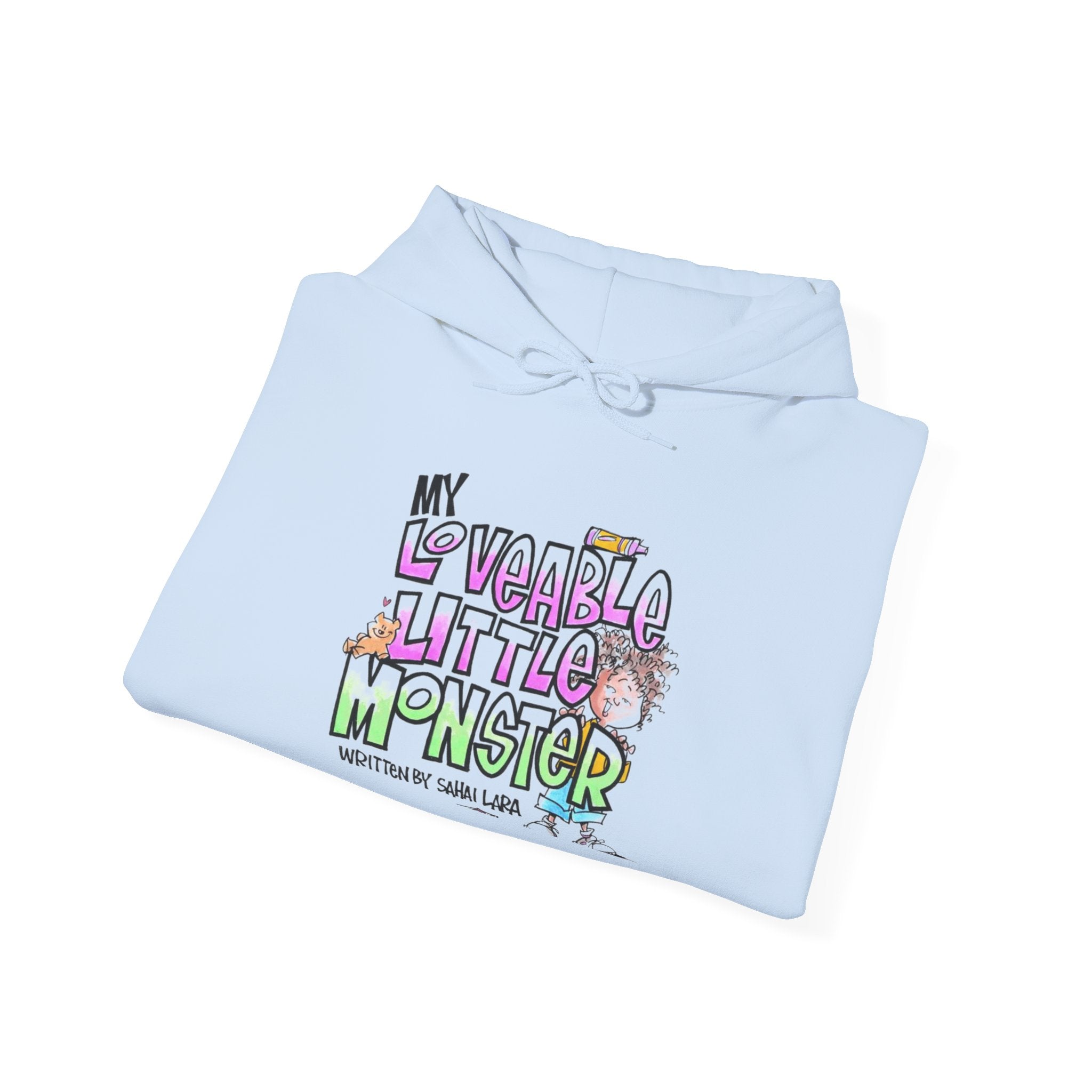 My Loveable Little Monster | Illustrated Kid Character sweatshirt