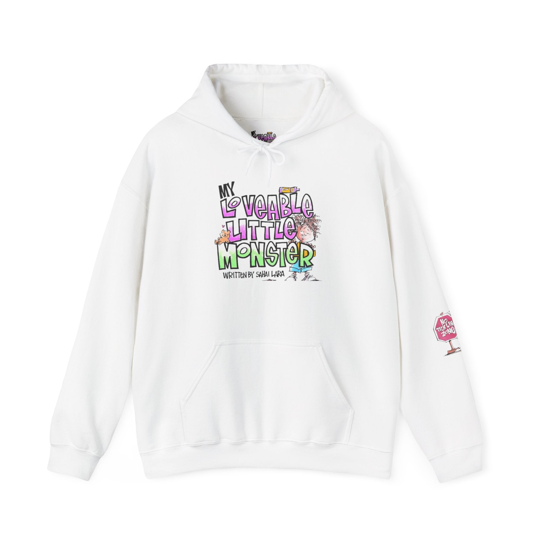 My Loveable Little Monster | Illustrated Kid Character sweatshirt