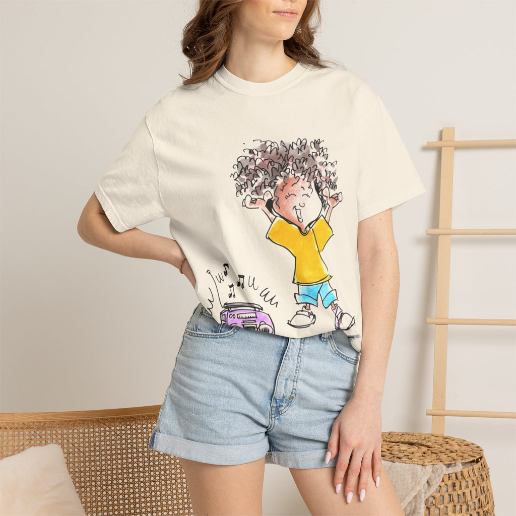 My Loveable Little Monster -No Tickling Zone T-shirt | Boombox Illustration