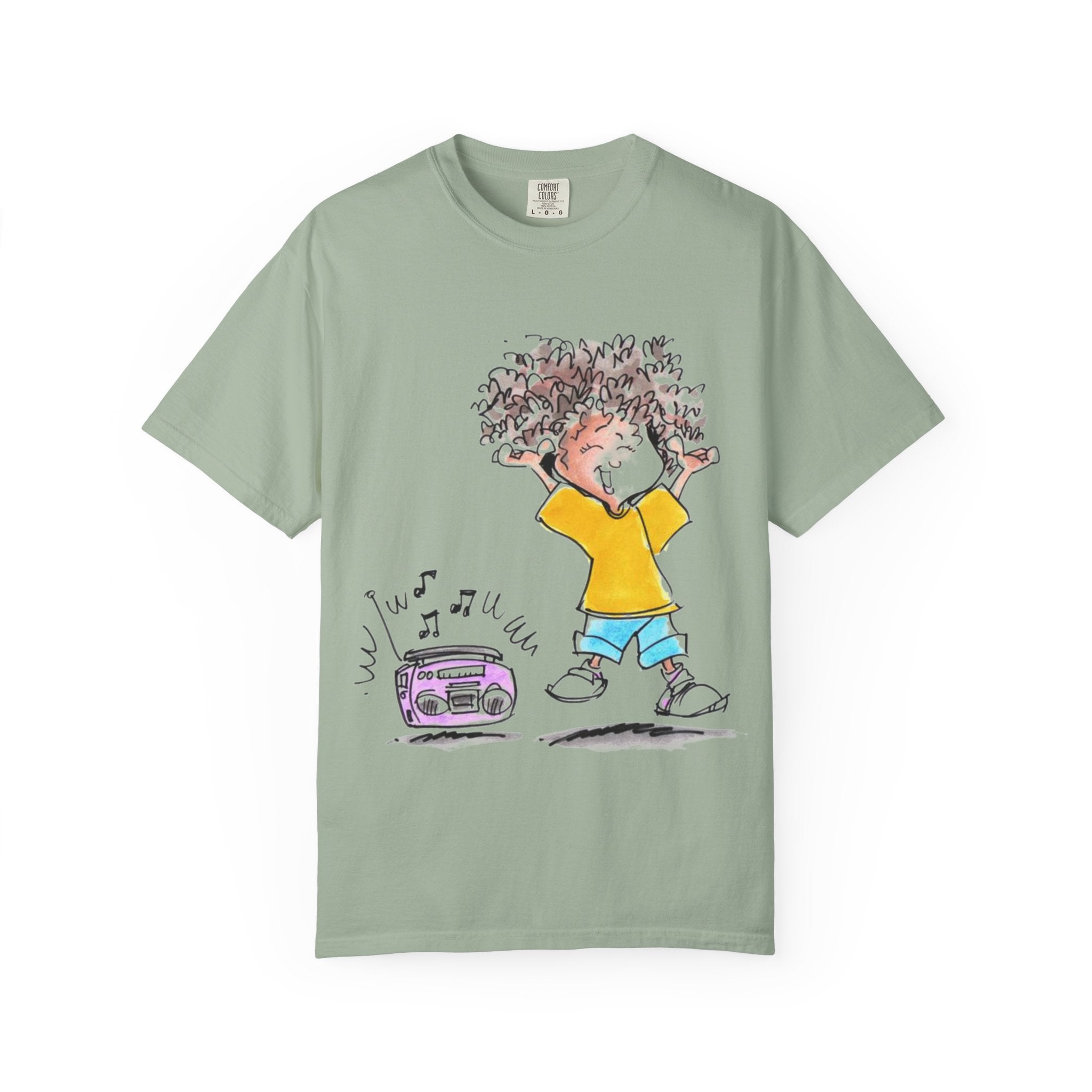 My Loveable Little Monster -No Tickling Zone T-shirt | Boombox Illustration
