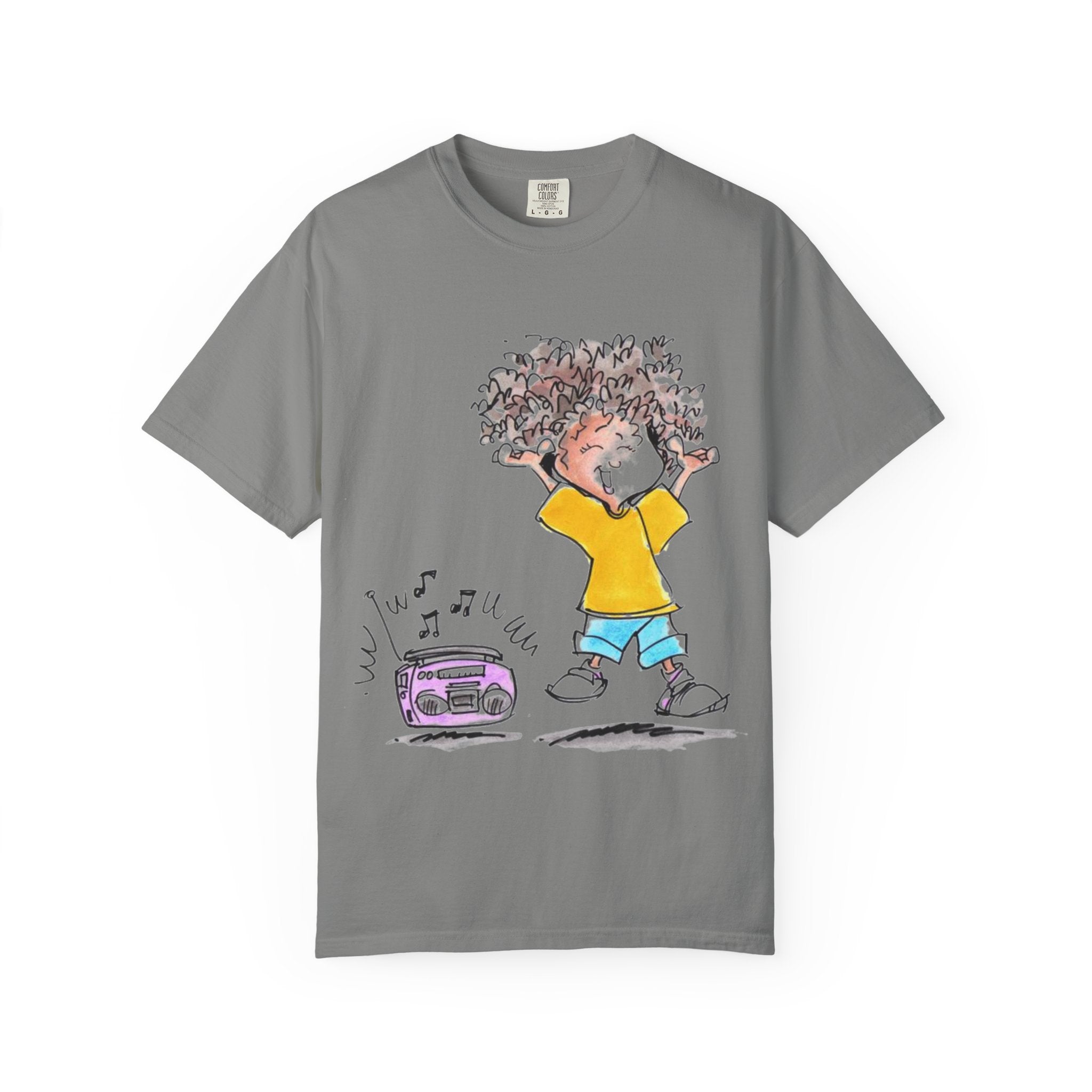 My Loveable Little Monster -No Tickling Zone T-shirt | Boombox Illustration