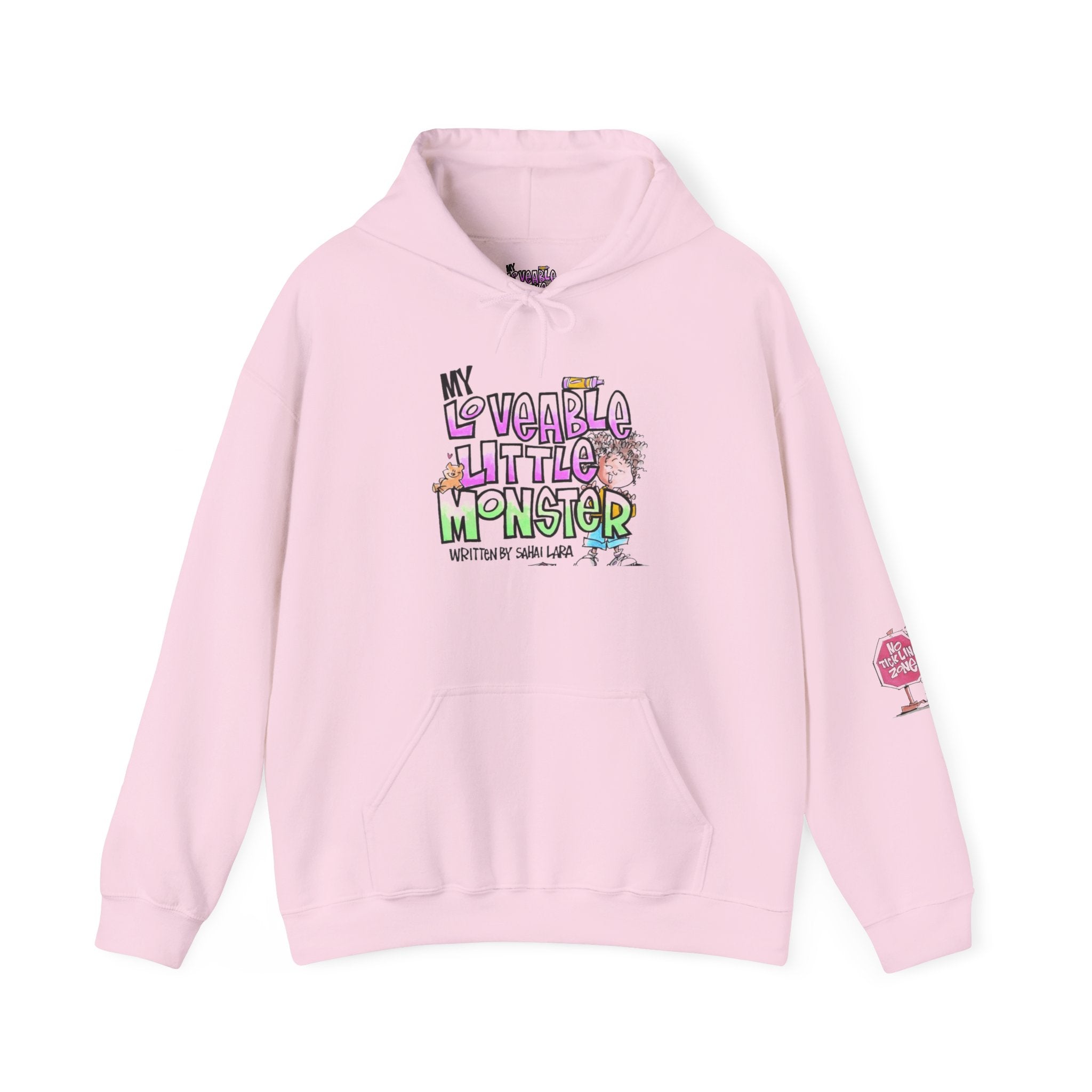 My Loveable Little Monster | Illustrated Kid Character sweatshirt