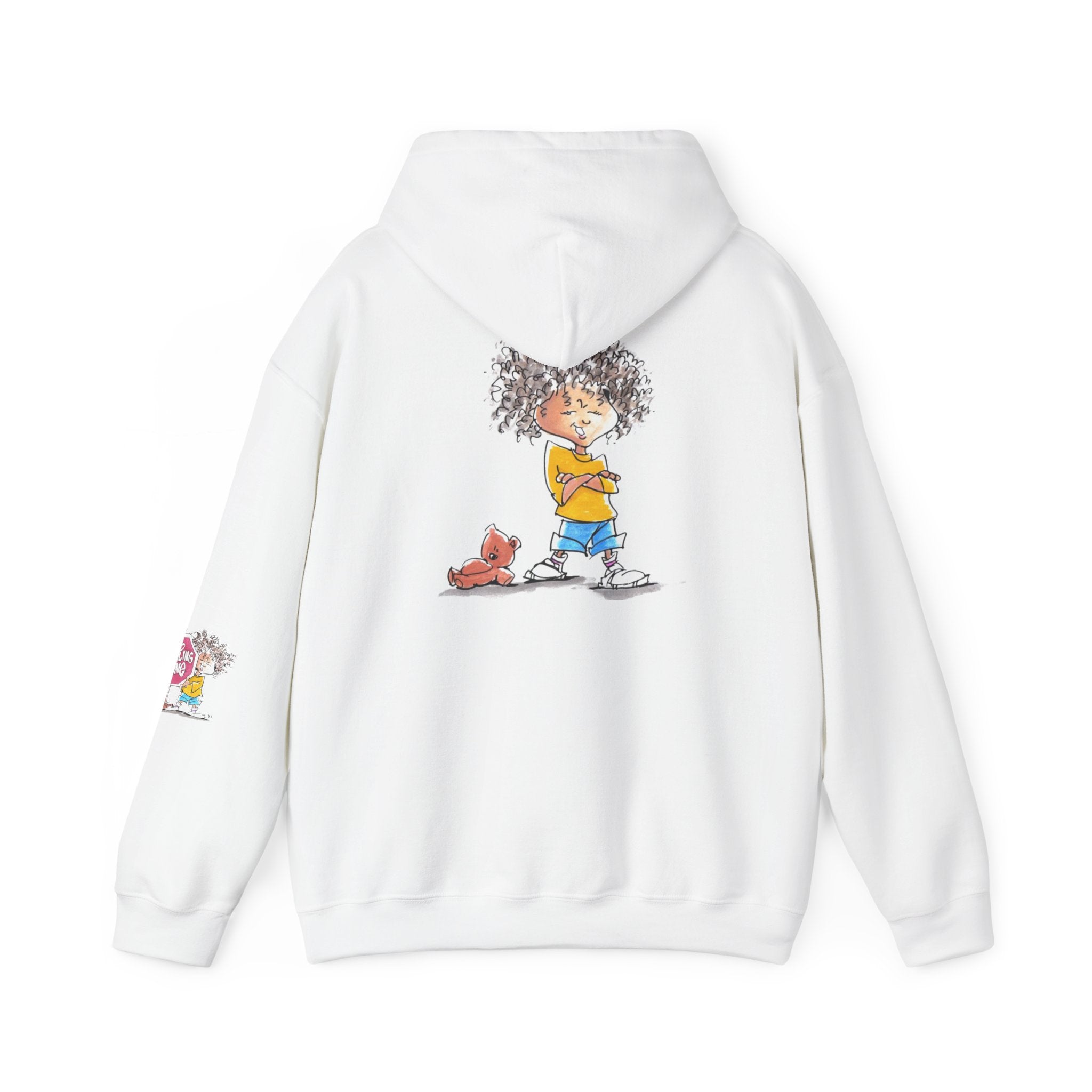 My Loveable Little Monster | Illustrated Kid Character sweatshirt