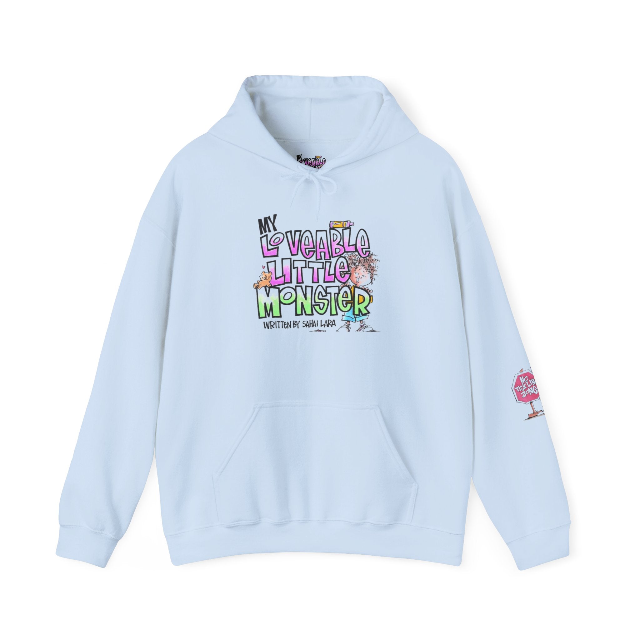 My Loveable Little Monster | Illustrated Kid Character sweatshirt