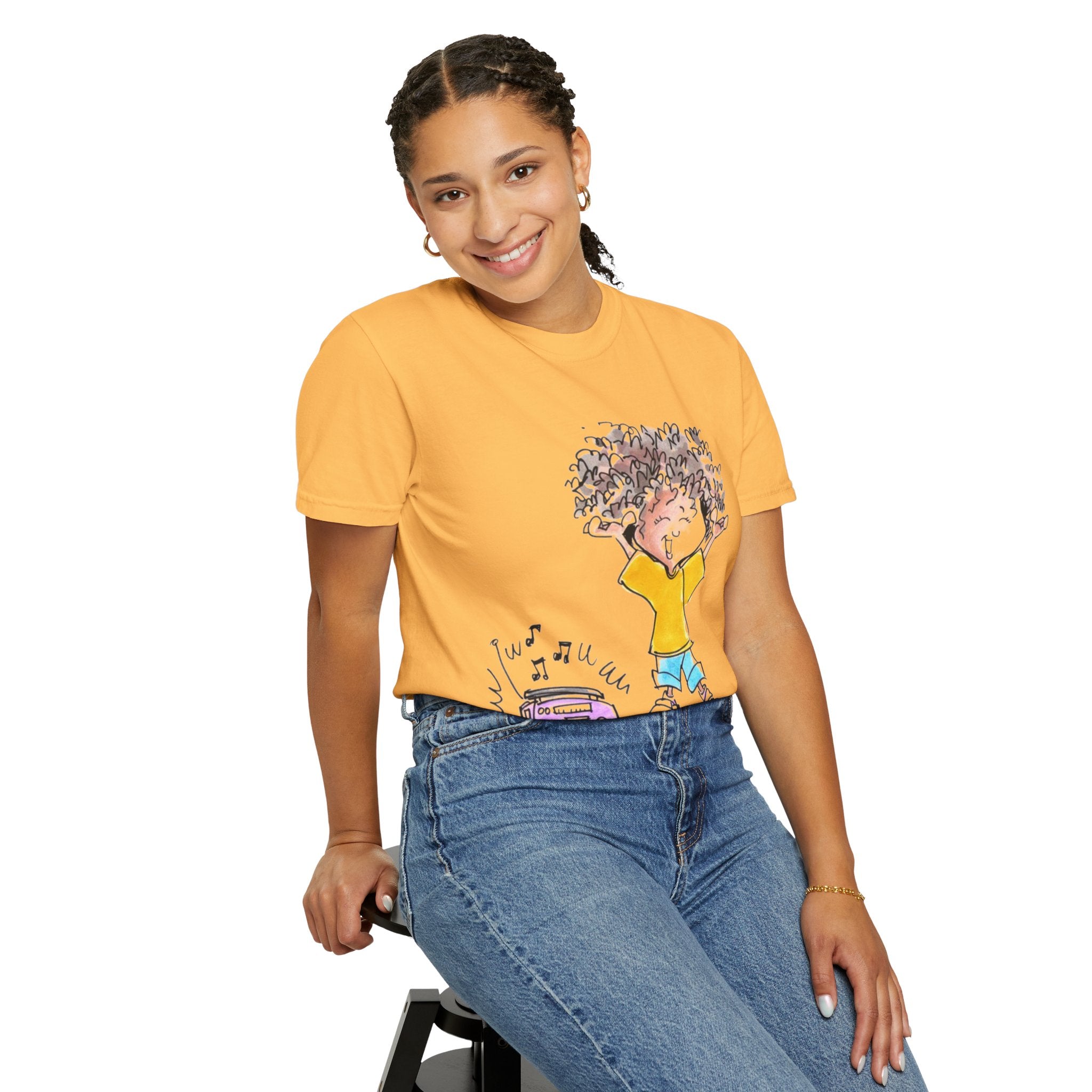 My Loveable Little Monster -No Tickling Zone T-shirt | Boombox Illustration