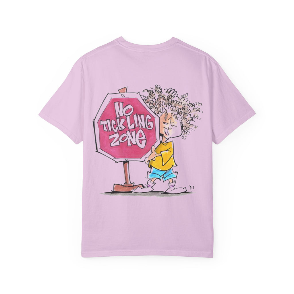 My Loveable Little Monster -No Tickling Zone T-shirt | Boombox Illustration