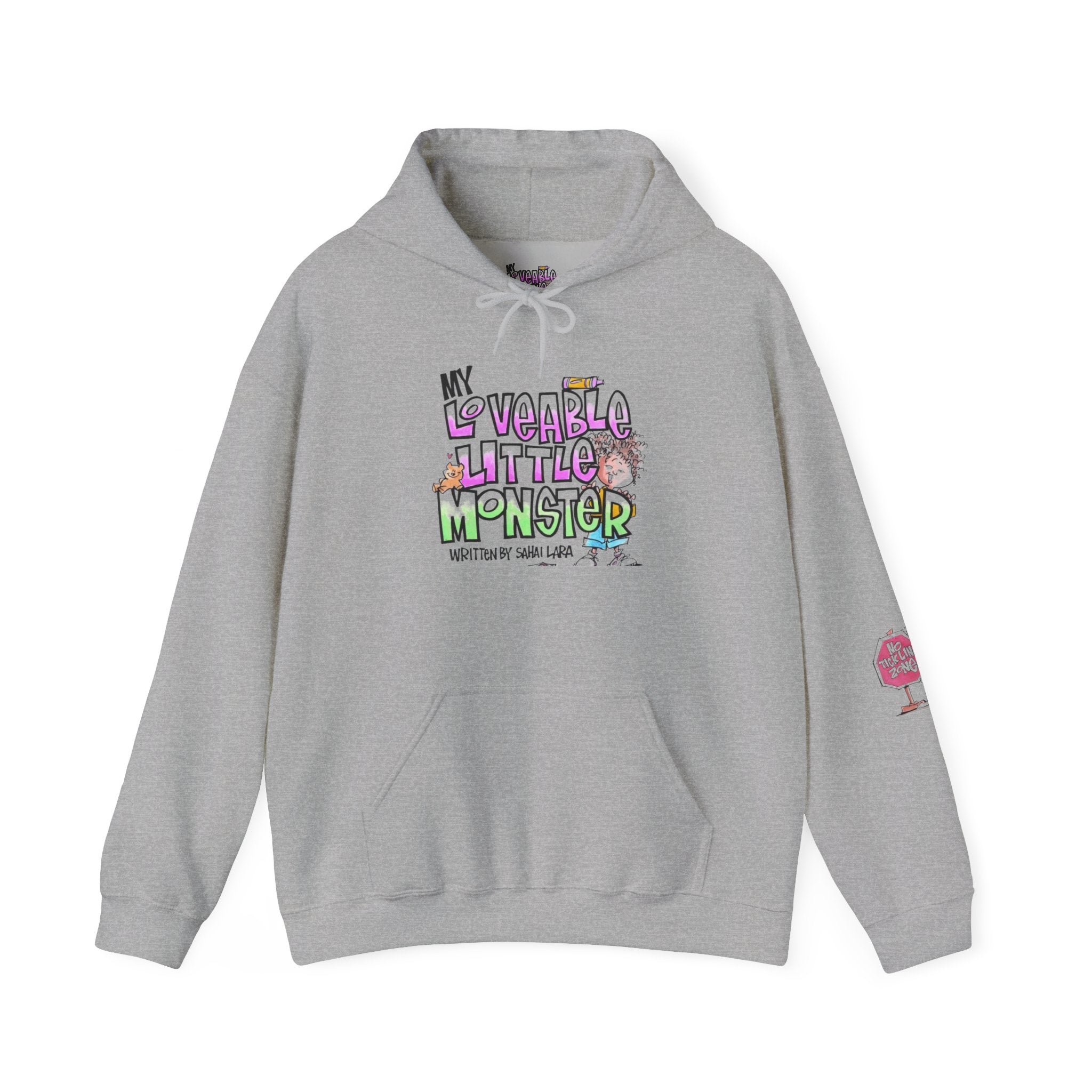 My Loveable Little Monster | Illustrated Kid Character sweatshirt
