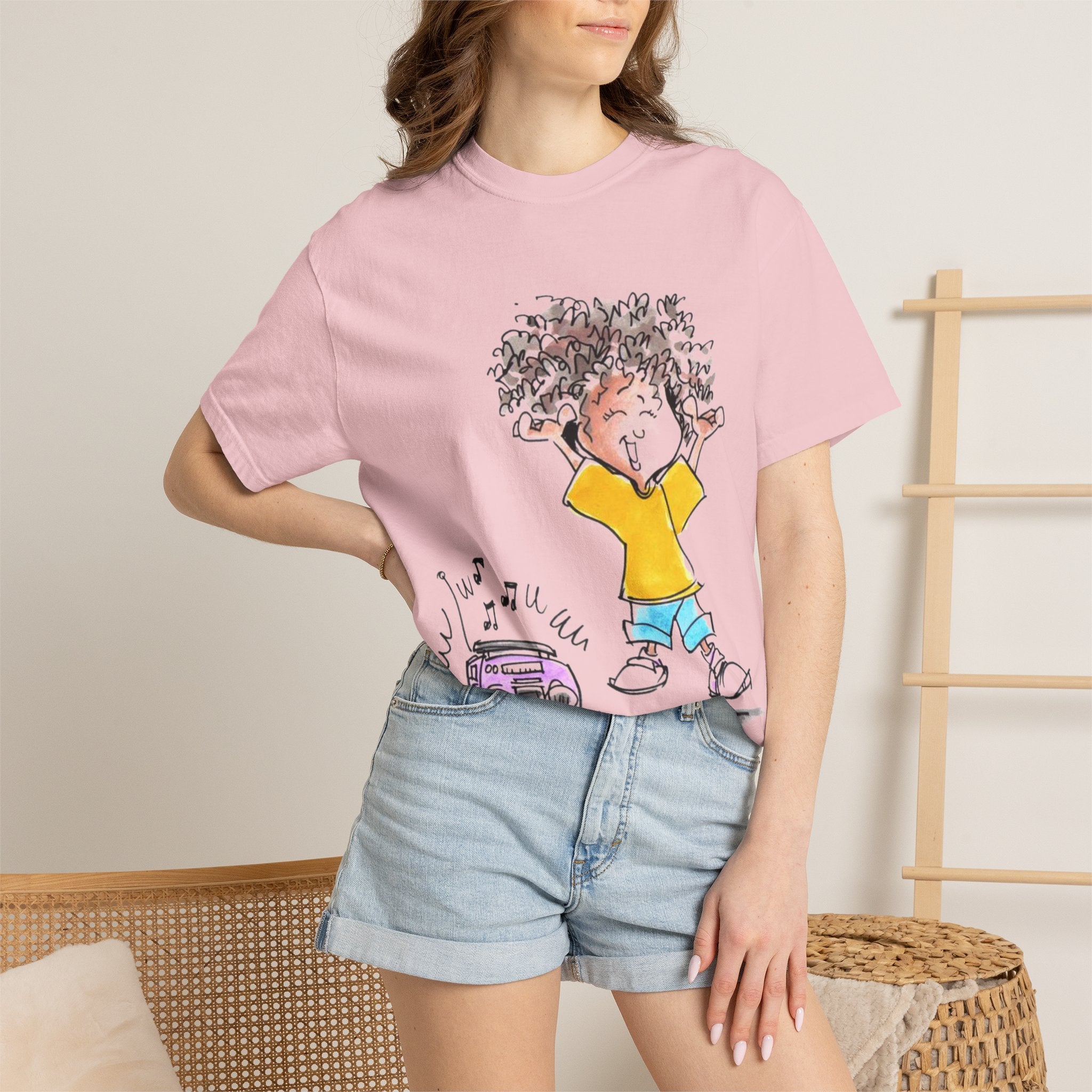 My Loveable Little Monster -No Tickling Zone T-shirt | Boombox Illustration